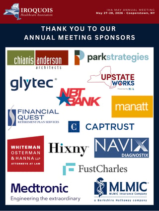 thank you sponsors annual meeting 2026 linkedin